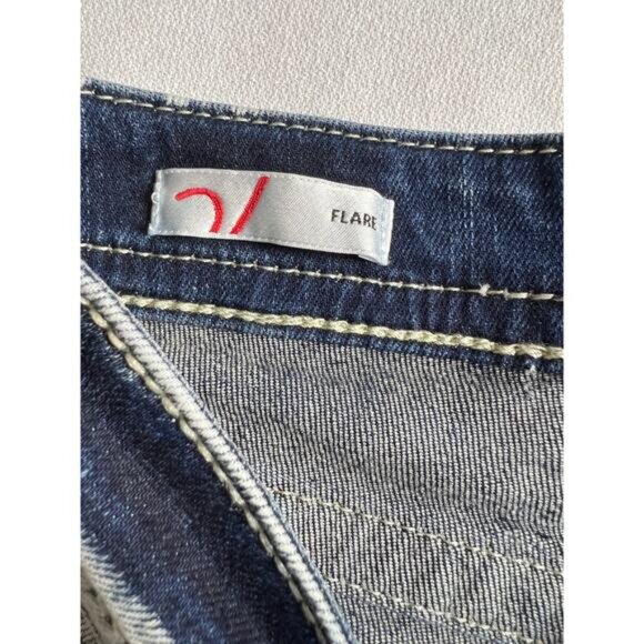 Vigoss Heritage Fit Flare Leg Mid Rise Jeans Size 4 - Picture 9 of 12